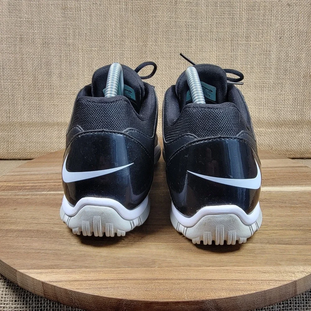 Nike Delight V Golf Shoes Black White Integrated Traction Athletic Women's 10